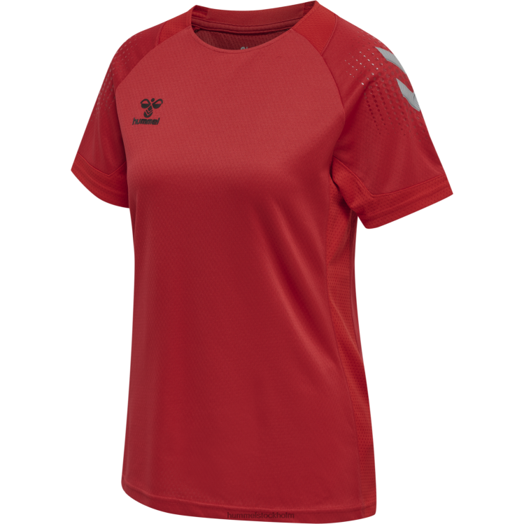 se Hummel unisex- hmllead s/s poly jersey LL40V3835 \"träningströja\"