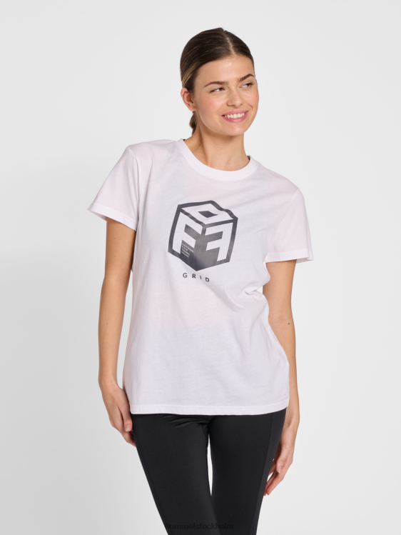 se Hummel unisex- hmloffgrid bomullsjersey s/s wo LL40V2609 "kortärmad tröja"