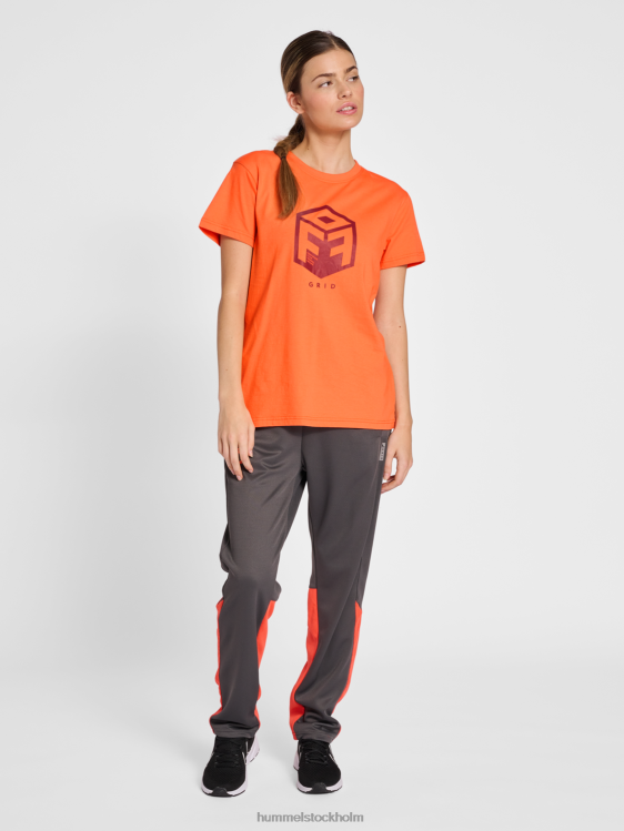 se Hummel unisex- hmloffgrid bomullsjersey s/s wo LL40V2716 \"kortärmad tröja\"