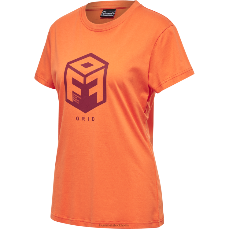 se Hummel unisex- hmloffgrid bomullsjersey s/s wo LL40V2716 \"kortärmad tröja\"