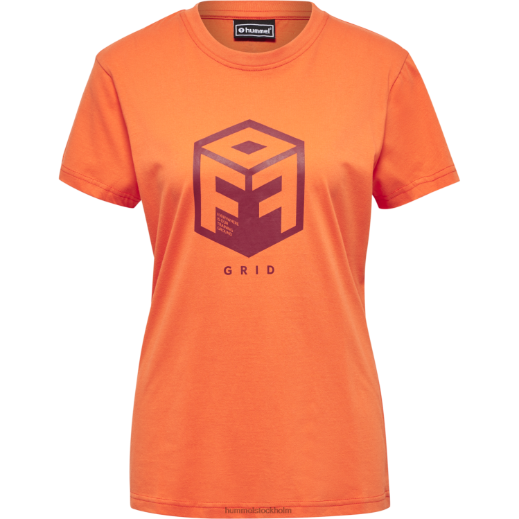 se Hummel unisex- hmloffgrid bomullsjersey s/s wo LL40V2716 \"kortärmad tröja\"