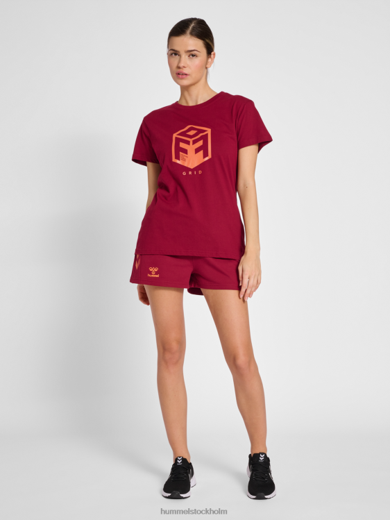 se Hummel unisex- hmloffgrid bomullsjersey s/s wo LL40V2780 \"kortärmad tröja\"
