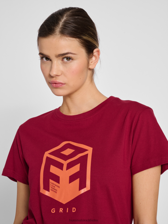 se Hummel unisex- hmloffgrid bomullsjersey s/s wo LL40V2780 \"kortärmad tröja\"