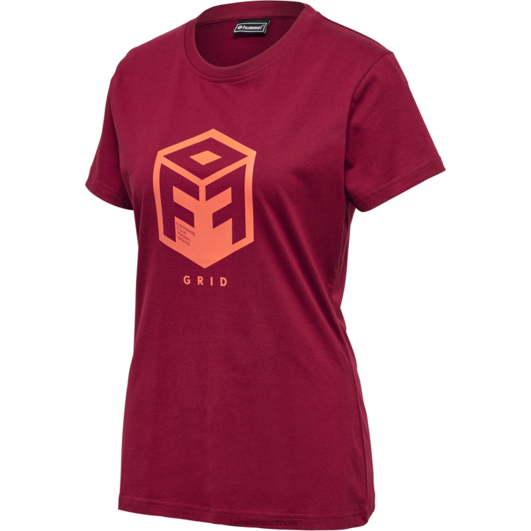 se Hummel unisex- hmloffgrid bomullsjersey s/s wo LL40V2780 \"kortärmad tröja\"