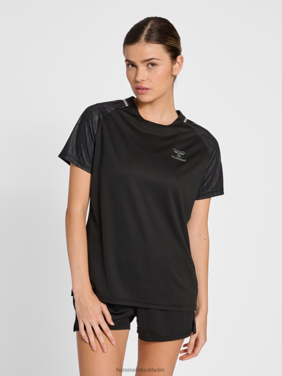 se Hummel unisex- hmlongrid polyjersey s/s wo LL40V2560 "kortärmad tröja"