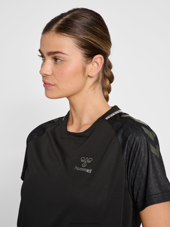 se Hummel unisex- hmlongrid polyjersey s/s wo LL40V2560 \"kortärmad tröja\"