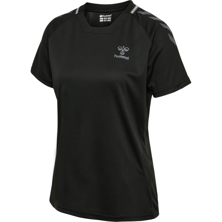 se Hummel unisex- hmlongrid polyjersey s/s wo LL40V2560 \"kortärmad tröja\"