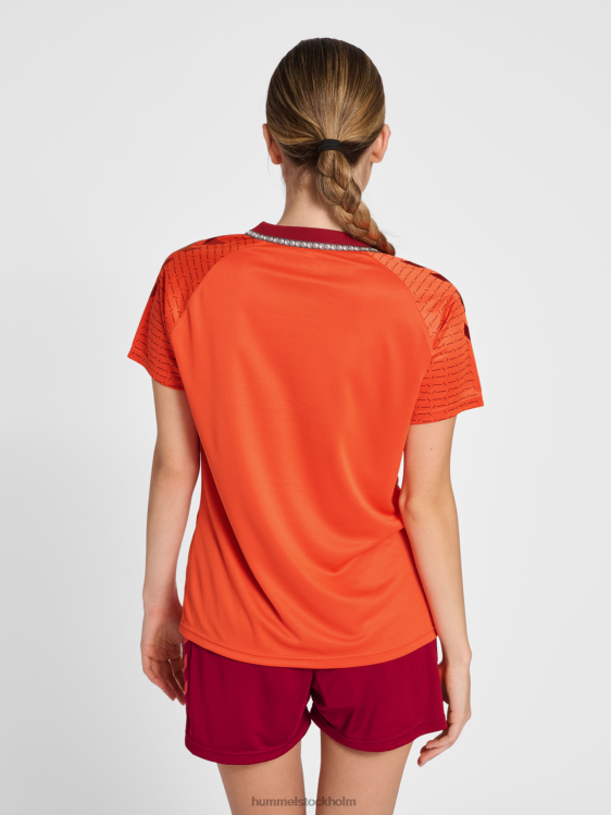 se Hummel unisex- hmlongrid polyjersey s/s wo LL40V3157 \"kortärmad tröja\"