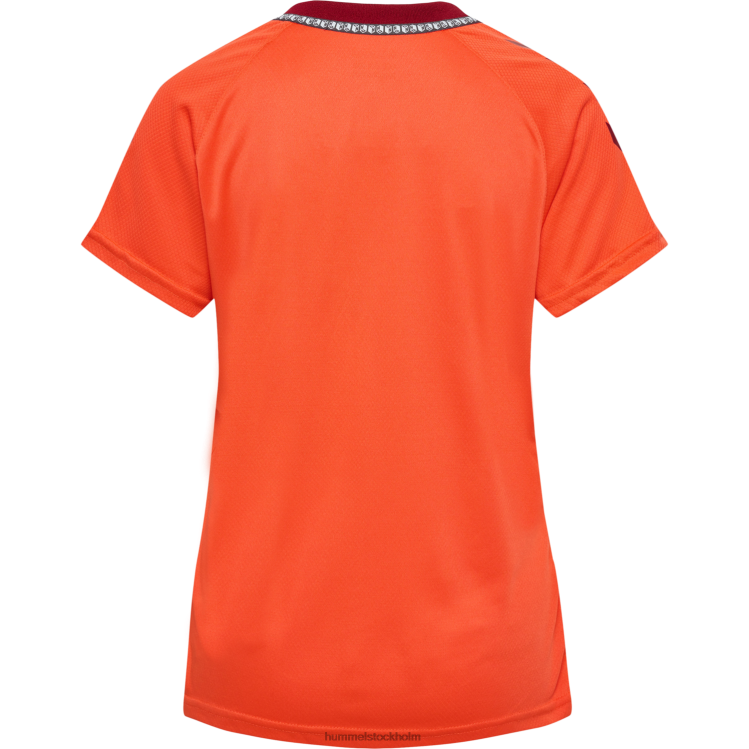 se Hummel unisex- hmlongrid polyjersey s/s wo LL40V3157 \"kortärmad tröja\"