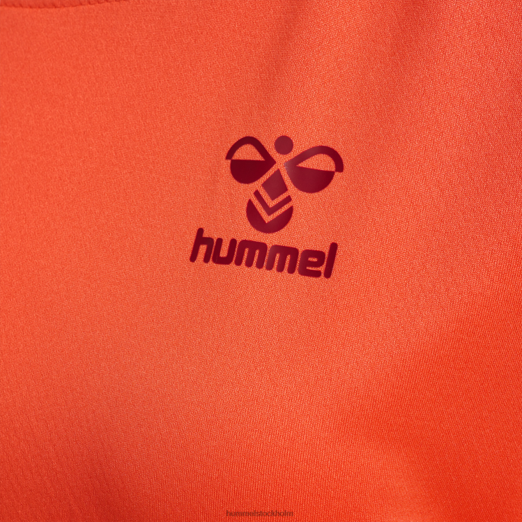 se Hummel unisex- hmlongrid polyjersey s/s wo LL40V3157 \"kortärmad tröja\"