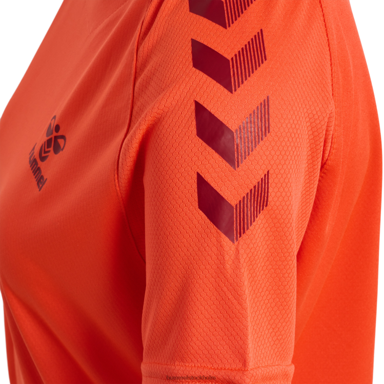 se Hummel unisex- hmlongrid polyjersey s/s wo LL40V3157 \"kortärmad tröja\"