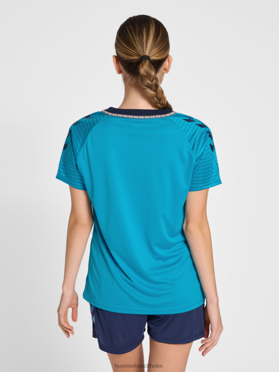 se Hummel unisex- hmlongrid polyjersey s/s wo LL40V3326 \"kortärmad tröja\"