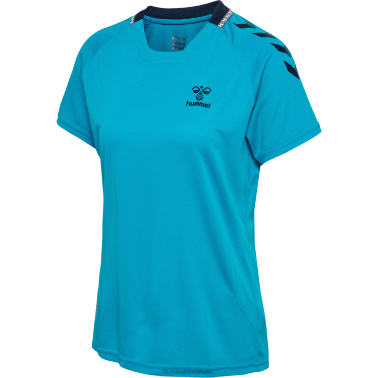 se Hummel unisex- hmlongrid polyjersey s/s wo LL40V3326 \"kortärmad tröja\"