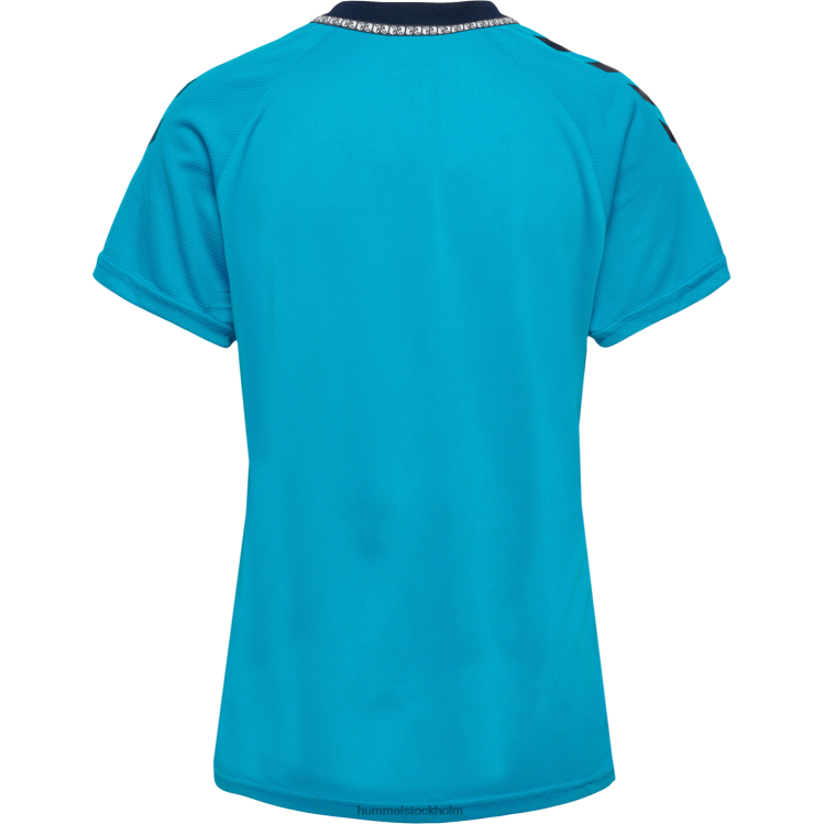 se Hummel unisex- hmlongrid polyjersey s/s wo LL40V3326 \"kortärmad tröja\"