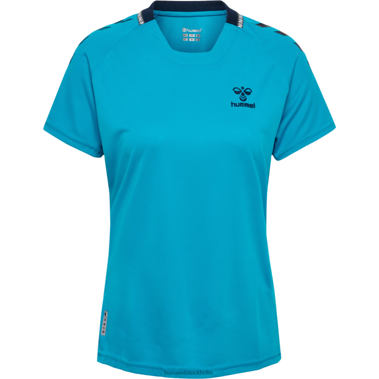 se Hummel unisex- hmlongrid polyjersey s/s wo LL40V3326 \"kortärmad tröja\"