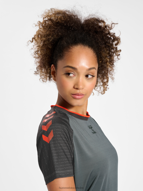 se Hummel unisex- hmlpro grid speltröja s/s wo LL40V2598 \"kortärmad jersey topp\"