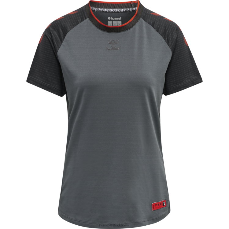 se Hummel unisex- hmlpro grid speltröja s/s wo LL40V2598 \"kortärmad jersey topp\"