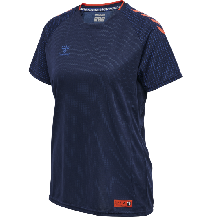 se Hummel unisex- hmlpro grid träningströja s/s wo LL40V2576 \"fotboll\"
