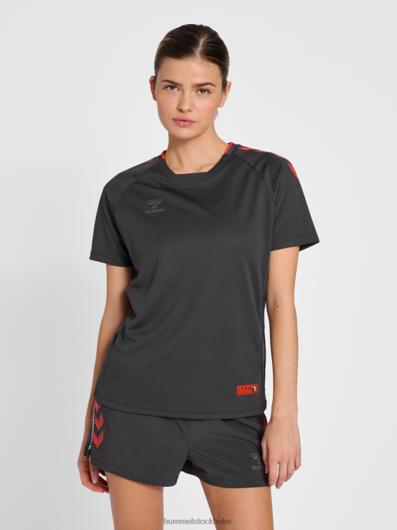 se Hummel unisex- hmlpro grid träningströja s/s wo LL40V2584 "fotboll"