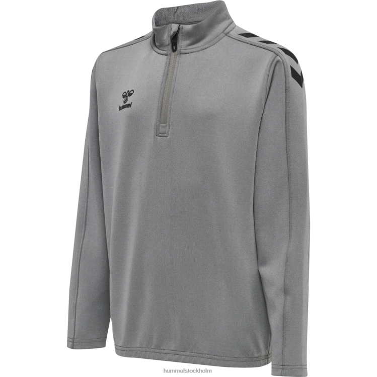 se Hummel unisex- hmlcore xk halv zip poly sweat LL40V6217 "tröja med halv dragkedja"