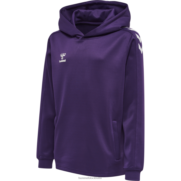 se Hummel unisex- hmlcore xk poly sweat hoodie LL40V6746 "svett hoodie"