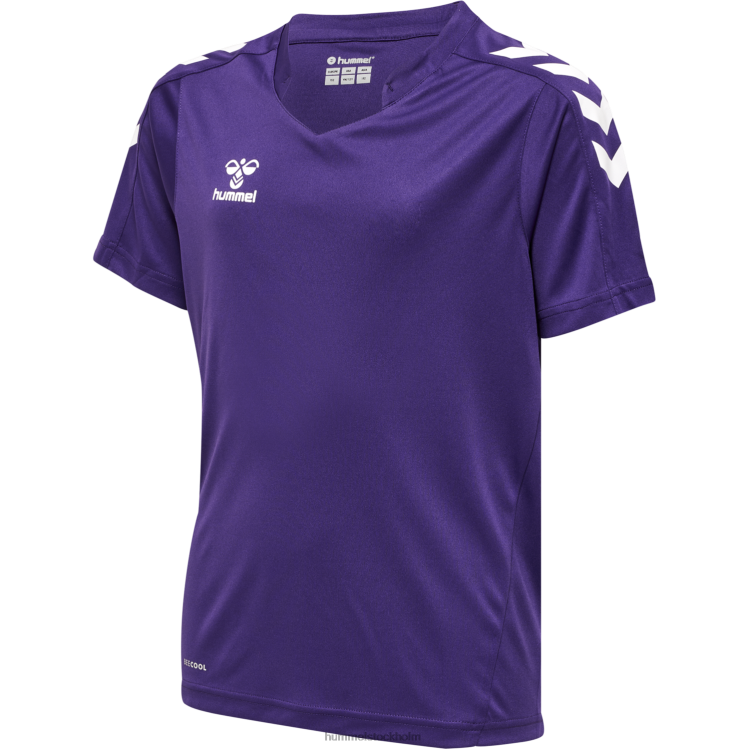 se Hummel unisex- hmlcore xk poly jersey s/s LL40V6361 "kortärmad sporttröja"