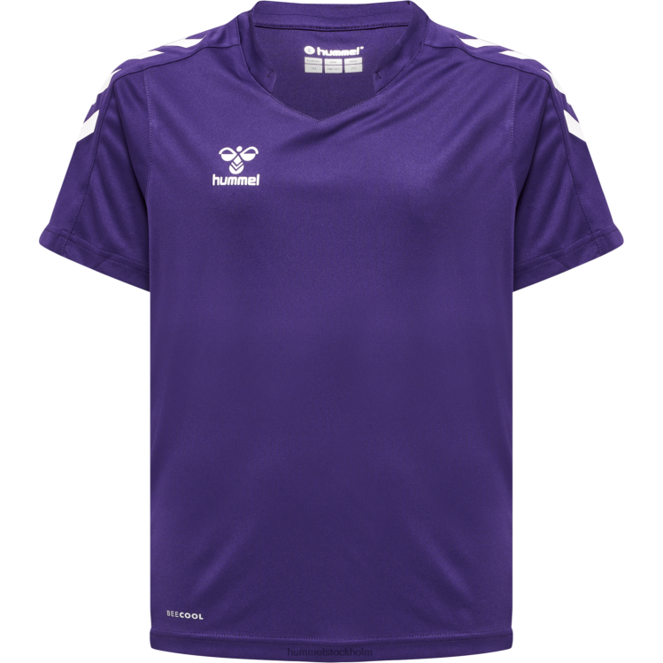 se Hummel unisex- hmlcore xk poly jersey s/s LL40V6361 \"kortärmad sporttröja\"