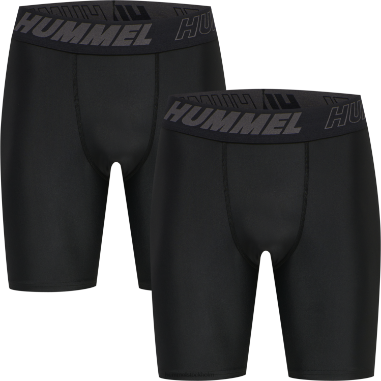 se Hummel unisex- hmlte topaz 2-pack tighta shorts LL40V770 "2-pack tighta shorts"