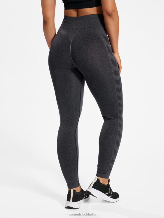 se Hummel unisex- hmlci seamless mw scrunch tight LL40V2280 \"sömlösa tights med mitten av midjan\"