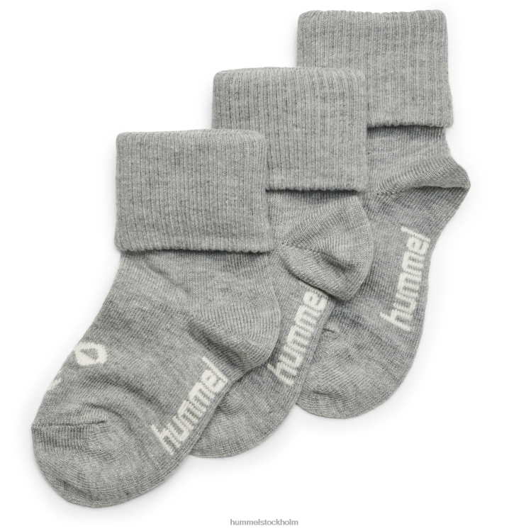 se Hummel unisex- sora 3-pack strumpa LL40V4633 "strumpor för barn"