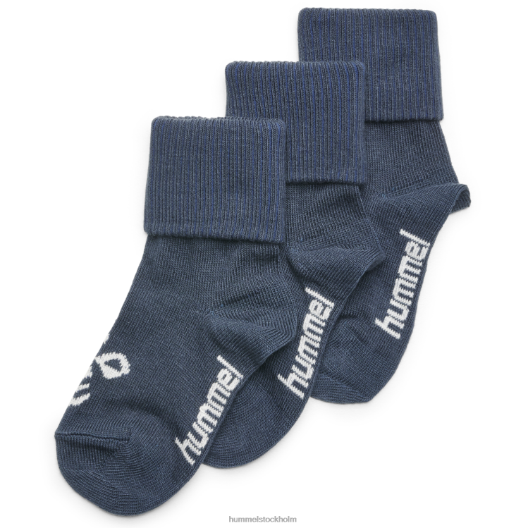 se Hummel unisex- sora 3-pack strumpa LL40V4644 "strumpor för barn"
