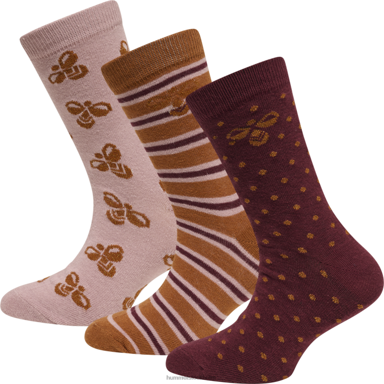 se Hummel barn hmlalfie strumpa 3-pack LL40V5155 "strumpor 3-pack"