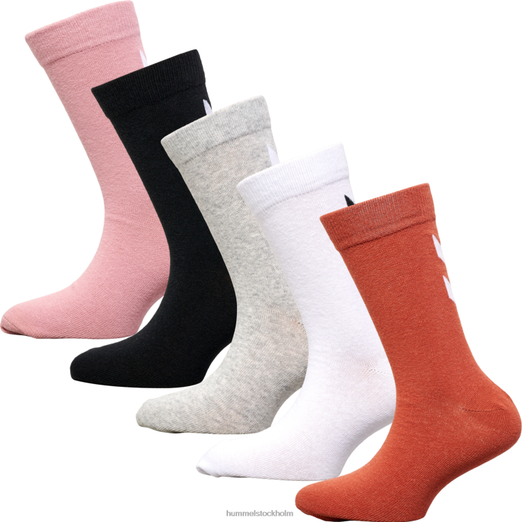 se Hummel barn hmlmake my day sock 5-pack LL40V5072 "strumpor 5 pack"