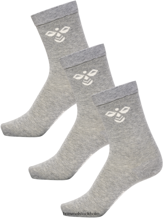 se Hummel barn sutton 3-pack strumpa LL40V6802