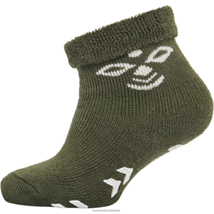 se Hummel bebis snubbiesockor 3 pk LL40V4325 \"3-pack mjuka och sköna strumpor\"