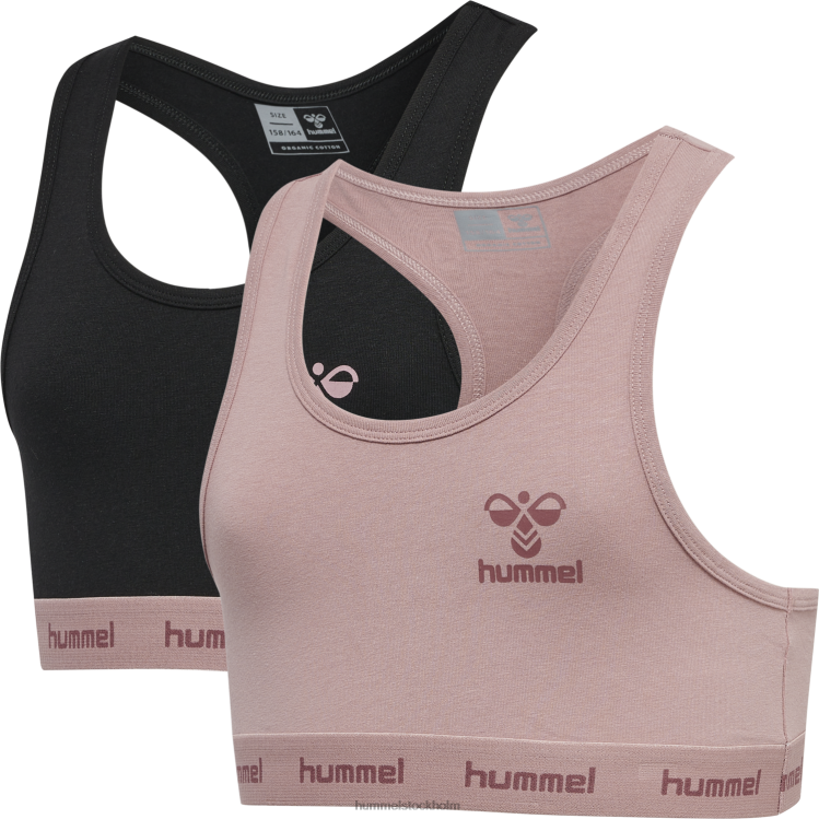 se Hummel unisex- hmlcarolina topp 2-pack LL40V6377 "2-pack toppar"