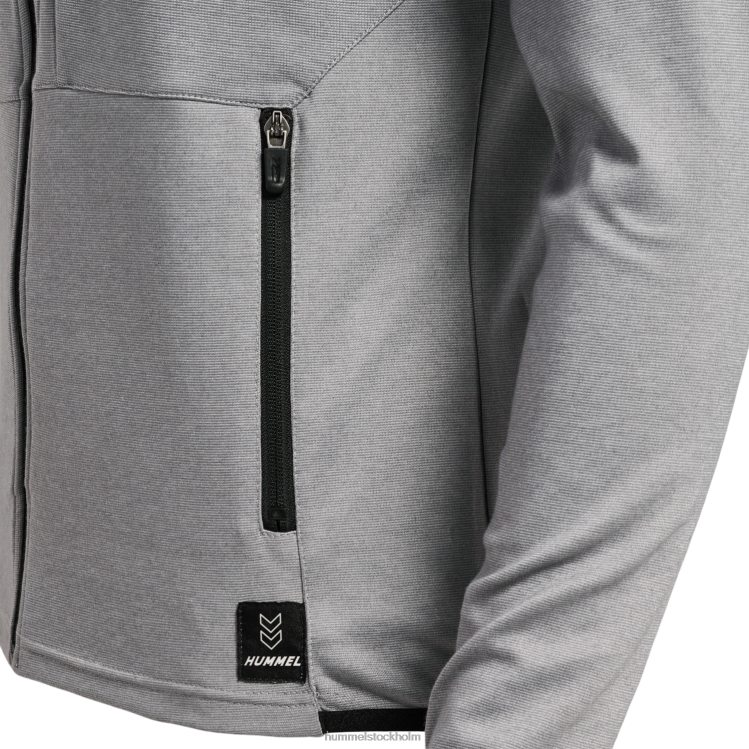 se Hummel unisex- hlmt intervall hoodie med dragkedja LL40V239 \"huvtröja med dragkedja framtill\"