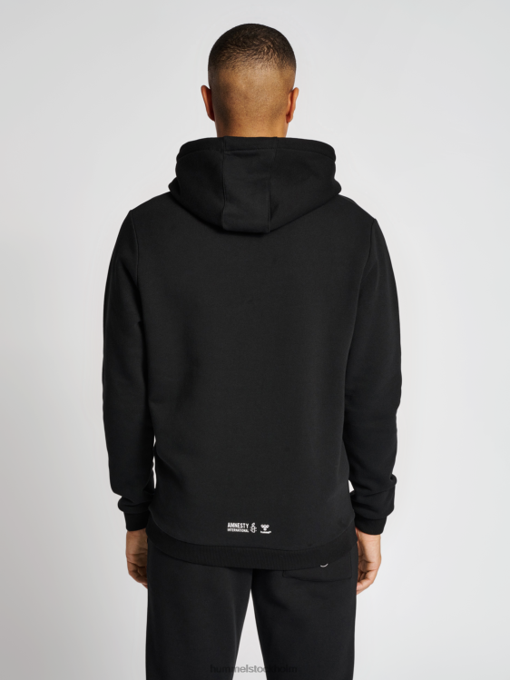 se Hummel unisex- hmlamnesty hoodie LL40V276 \"huvtröja med ficka\"