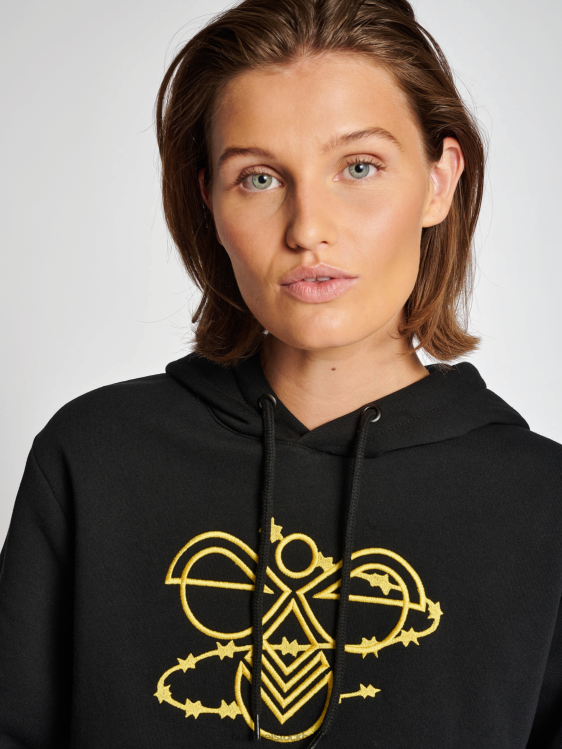 se Hummel unisex- hmlamnesty hoodie LL40V276 \"huvtröja med ficka\"