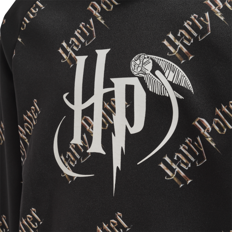 se Hummel unisex- hmlharry potter hoodie LL40V4915 \"hoodie med tryck överallt\"