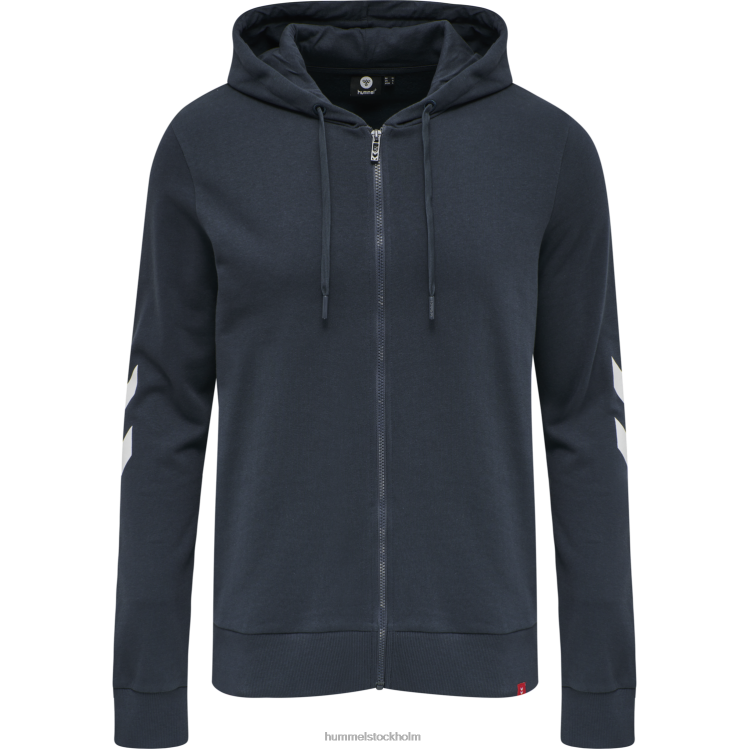 se Hummel unisex- hmllegacy hoodie med dragkedja plus LL40V21 \"huvtröja med dragkedja\"