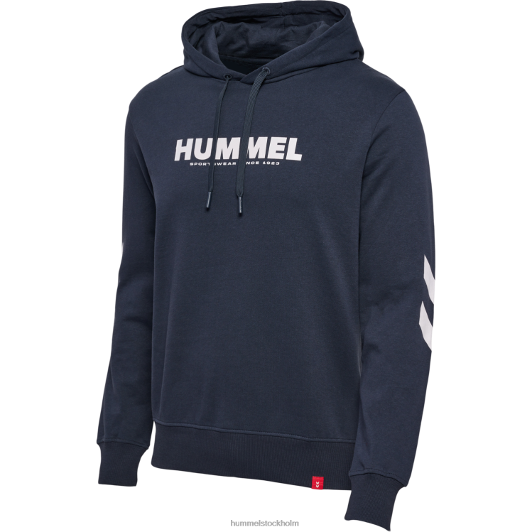 se Hummel unisex- hmllegacy logo hoodie plus LL40V337 "luvtröja"