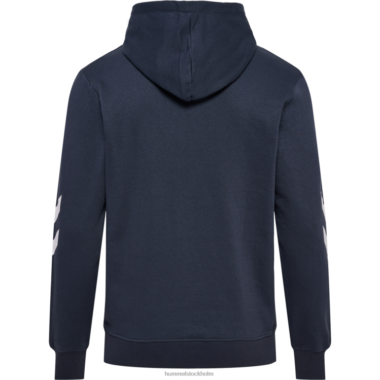 se Hummel unisex- hmllegacy logo hoodie plus LL40V337 \"luvtröja\"