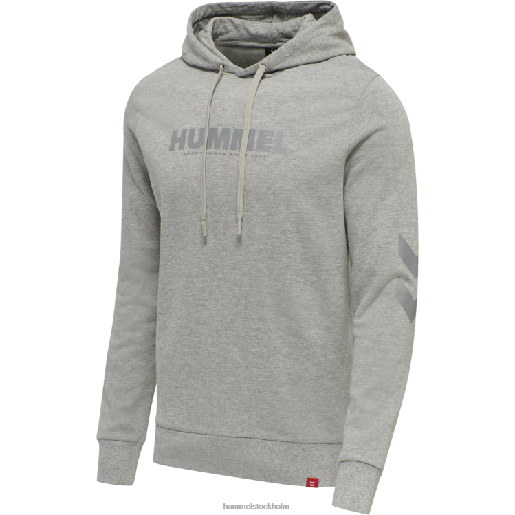 se Hummel unisex- hmllegacy logo hoodie plus LL40V428 "luvtröja"