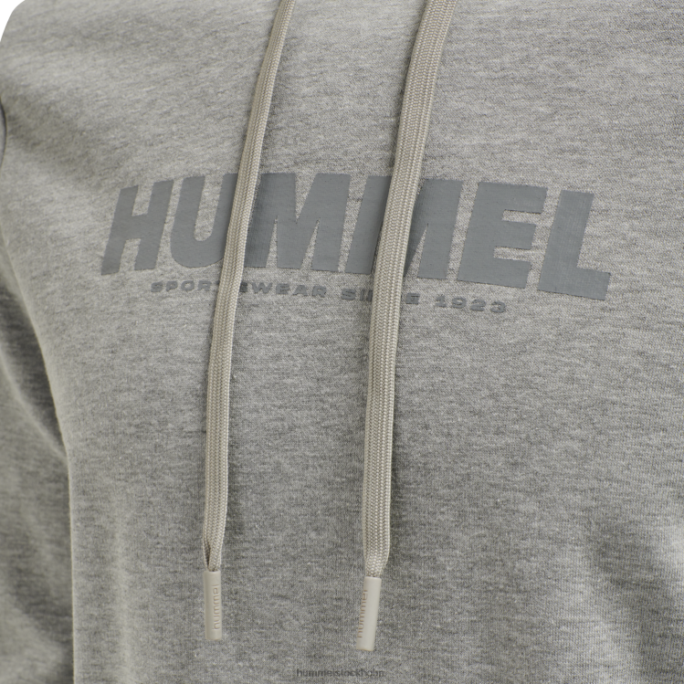 se Hummel unisex- hmllegacy logo hoodie plus LL40V428 \"luvtröja\"
