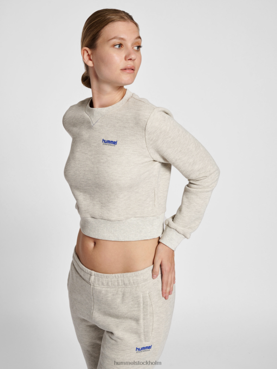se Hummel unisex- hmllgc kort shai sweatshirt LL40V2693 "avskuren sweatshirt"