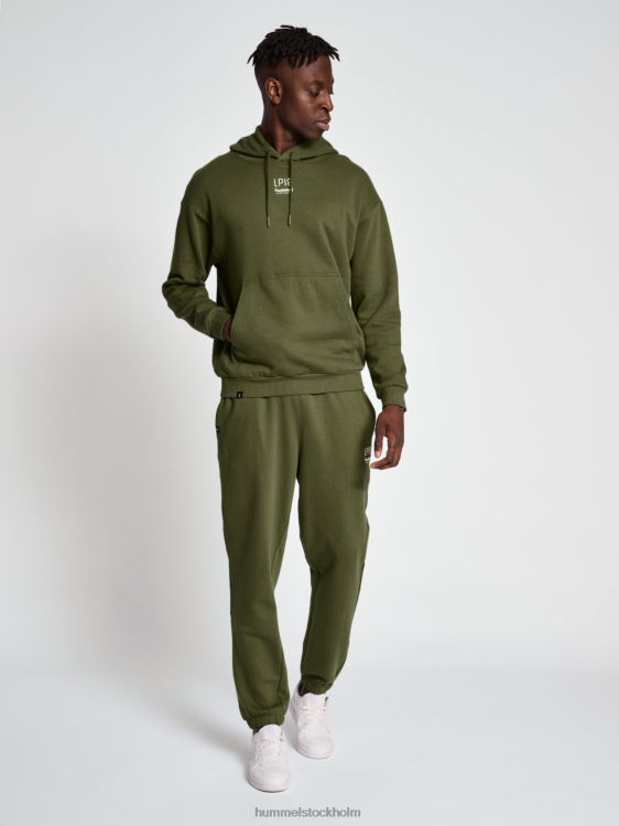 se Hummel unisex- hmllp10 boxy sweat hoodie LL40V215 \"svett hoodie med lp10-logotyp\"