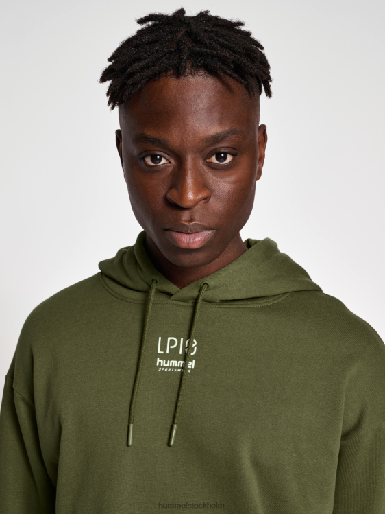 se Hummel unisex- hmllp10 boxy sweat hoodie LL40V215 \"svett hoodie med lp10-logotyp\"