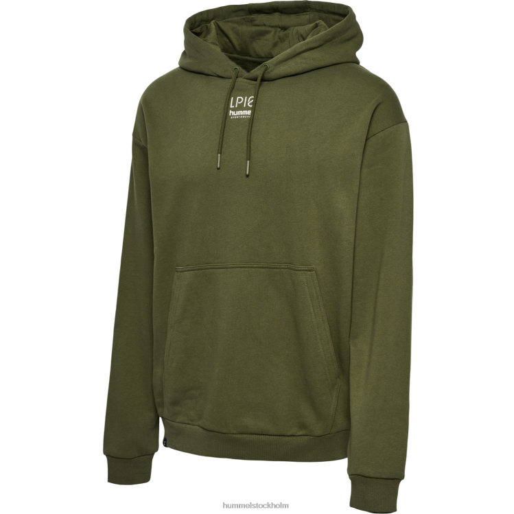 se Hummel unisex- hmllp10 boxy sweat hoodie LL40V215 \"svett hoodie med lp10-logotyp\"