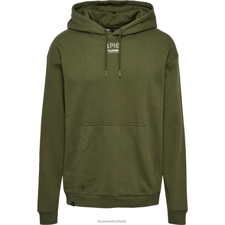 se Hummel unisex- hmllp10 boxy sweat hoodie LL40V215 \"svett hoodie med lp10-logotyp\"